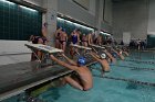 Swimming vs Babson  Wheaton College Swimming vs Babson College. - Photo By: KEITH NORDSTROM : Wheaton, Swimming, Babson